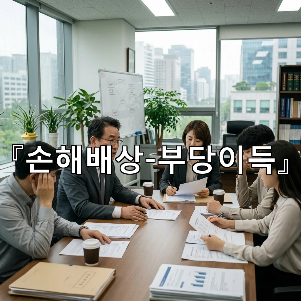 손해배상부당이득 분쟁의 출발점이 되는 자료와 증거 정리 방법