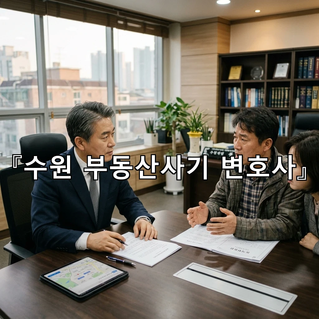 수원부동산사기변호사 분쟁의 흐름을 읽는 대응 전략과 핵심 점검