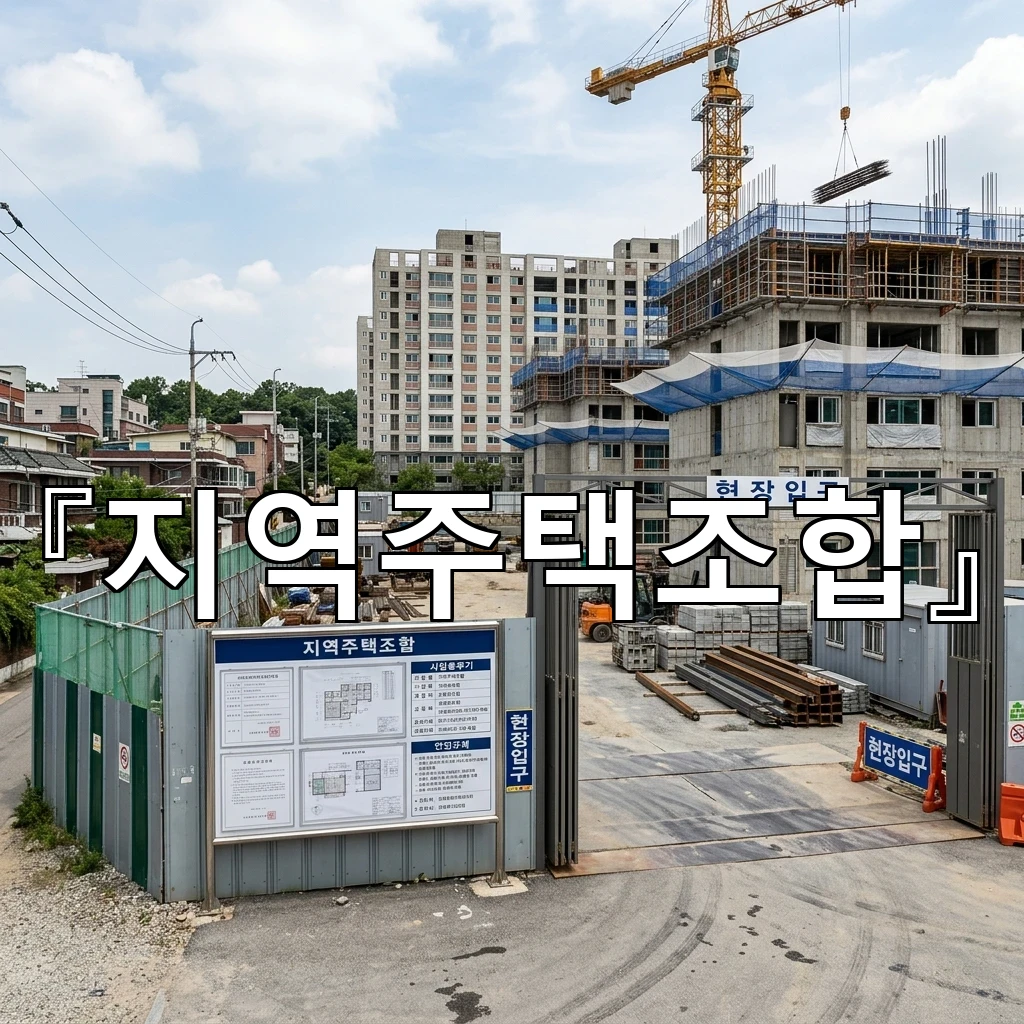 지역주택조합 처음 만난 분들을 위한 핵심 점검과 흐름 정리