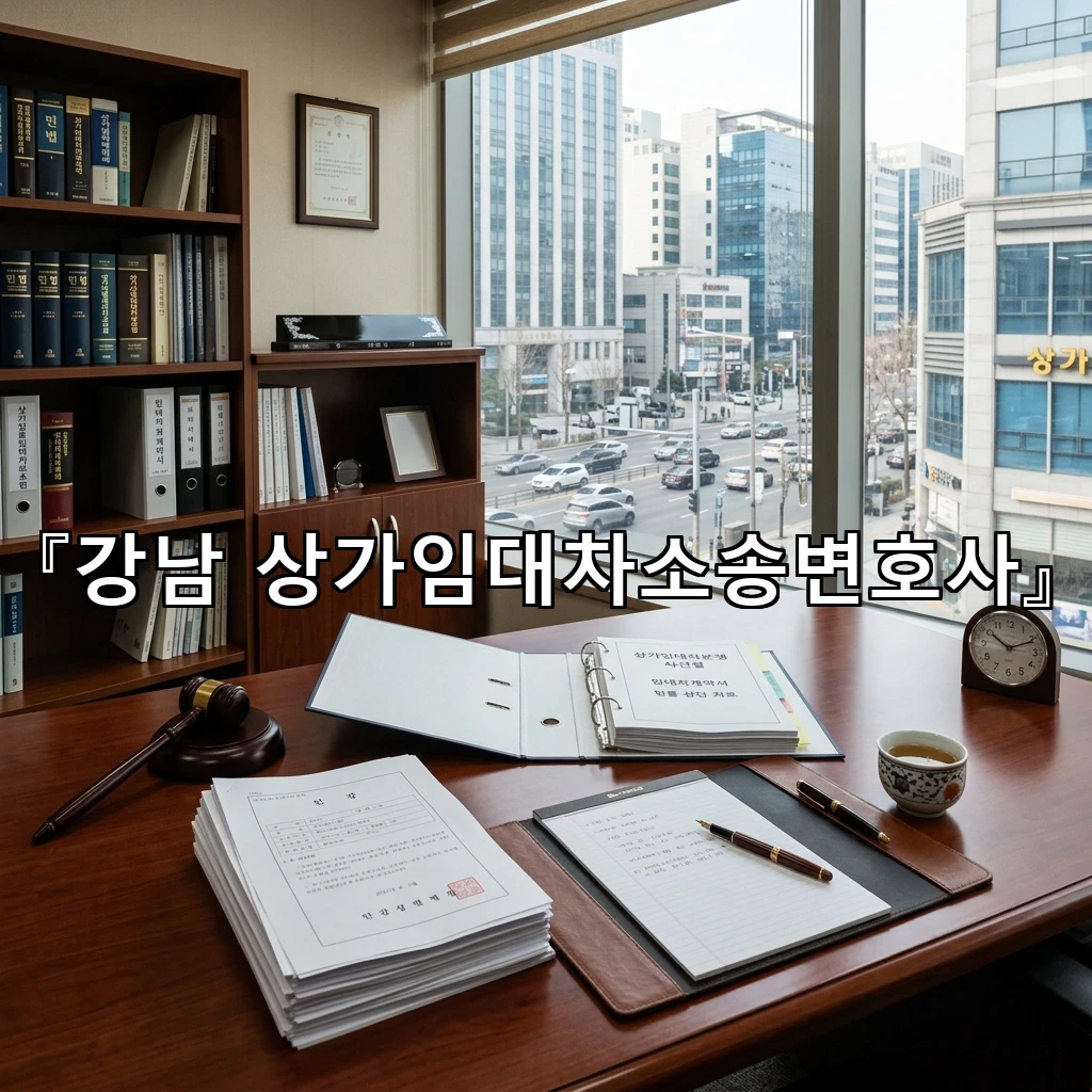강남상가임대차소송변호사 권리관계가 엇갈릴 때 살펴볼 준비 절차