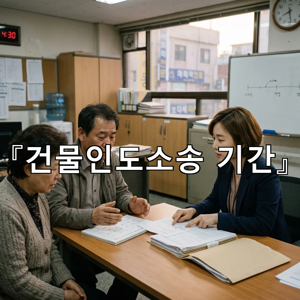 건물인도소송기간 실제로 얼마나 걸리는지 핵심 흐름 먼저 보기