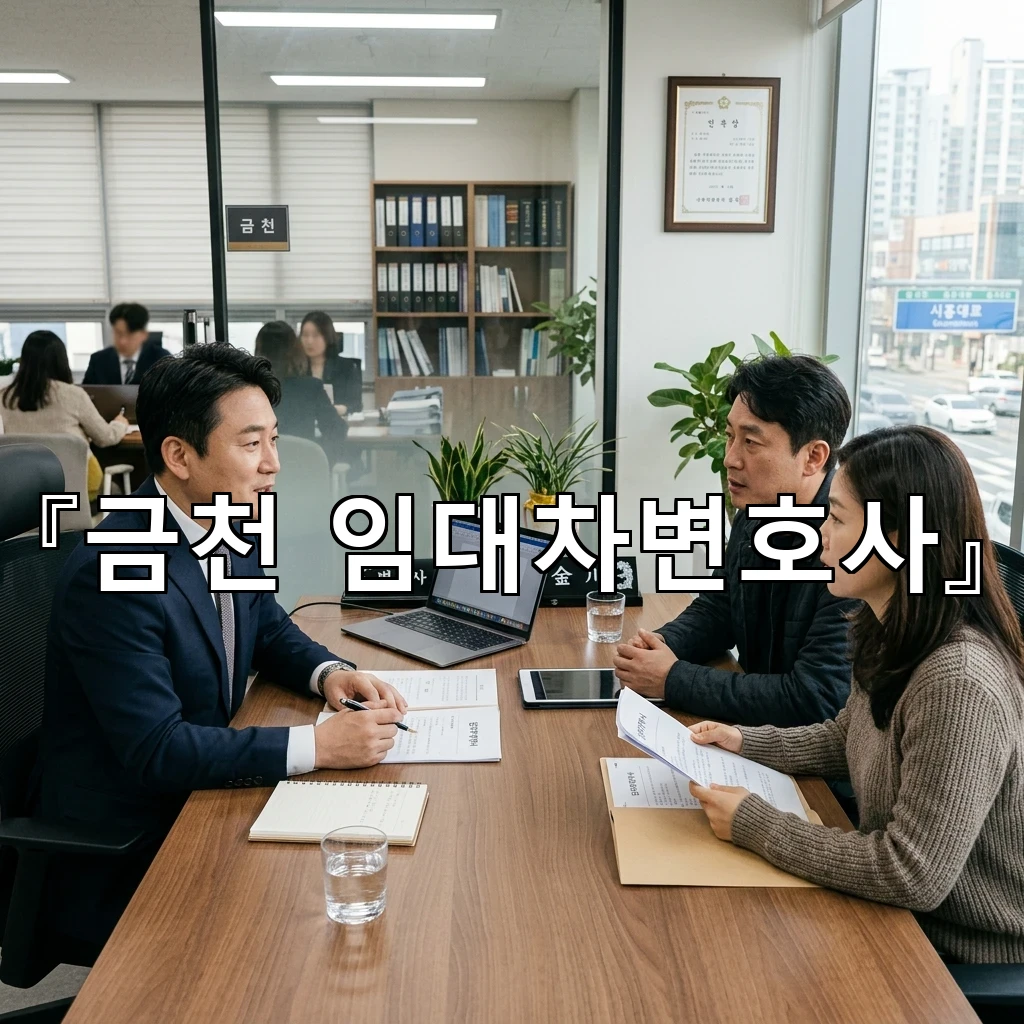 금천임대차변호사 임대인과의 대화가 막힐 때 필요한 기준