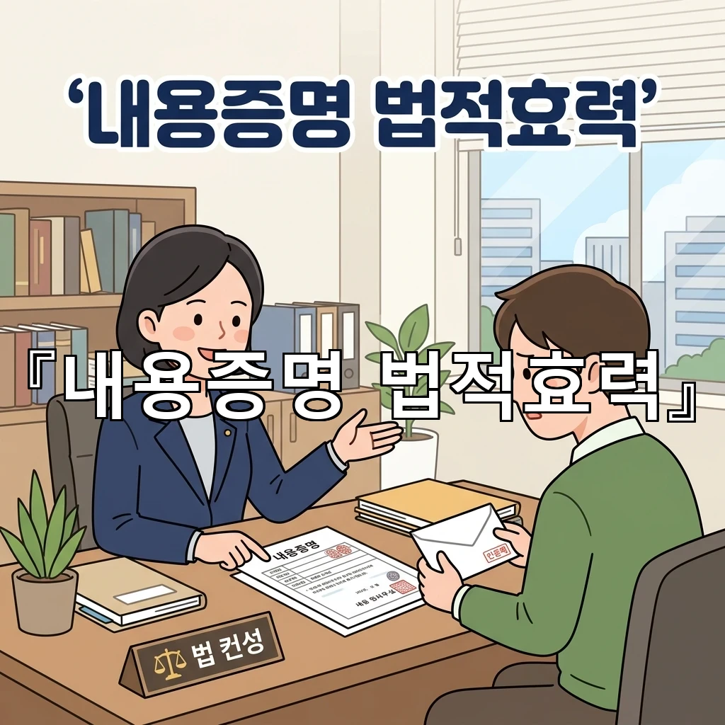 내용증명법적효력 문서가 남기는 흔적과 판단의 흐름을 살펴보기