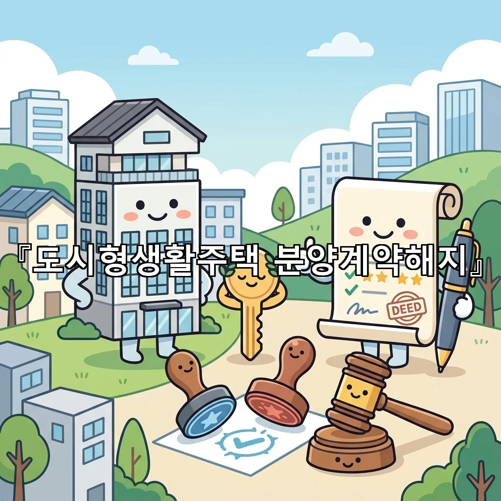 legal image 도시형생활주택 분양계약해지 3683