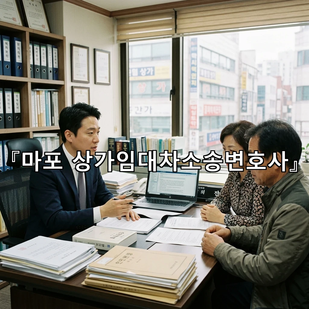 마포상가임대차소송변호사 점포 운영 흔들릴 때 정리할 핵심 흐름