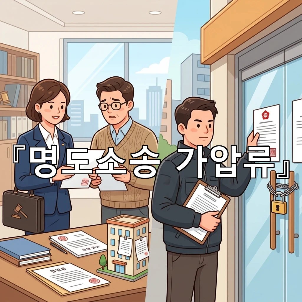 명도소송가압류 점유가 바뀌는 순간까지 살펴야 할 판단의 흐름