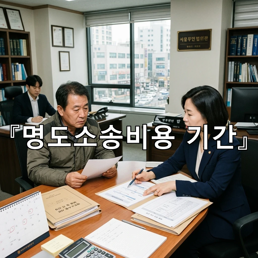 명도소송비용기간 처음부터 정리하면 놓치기 쉬운 부분까지 보인다