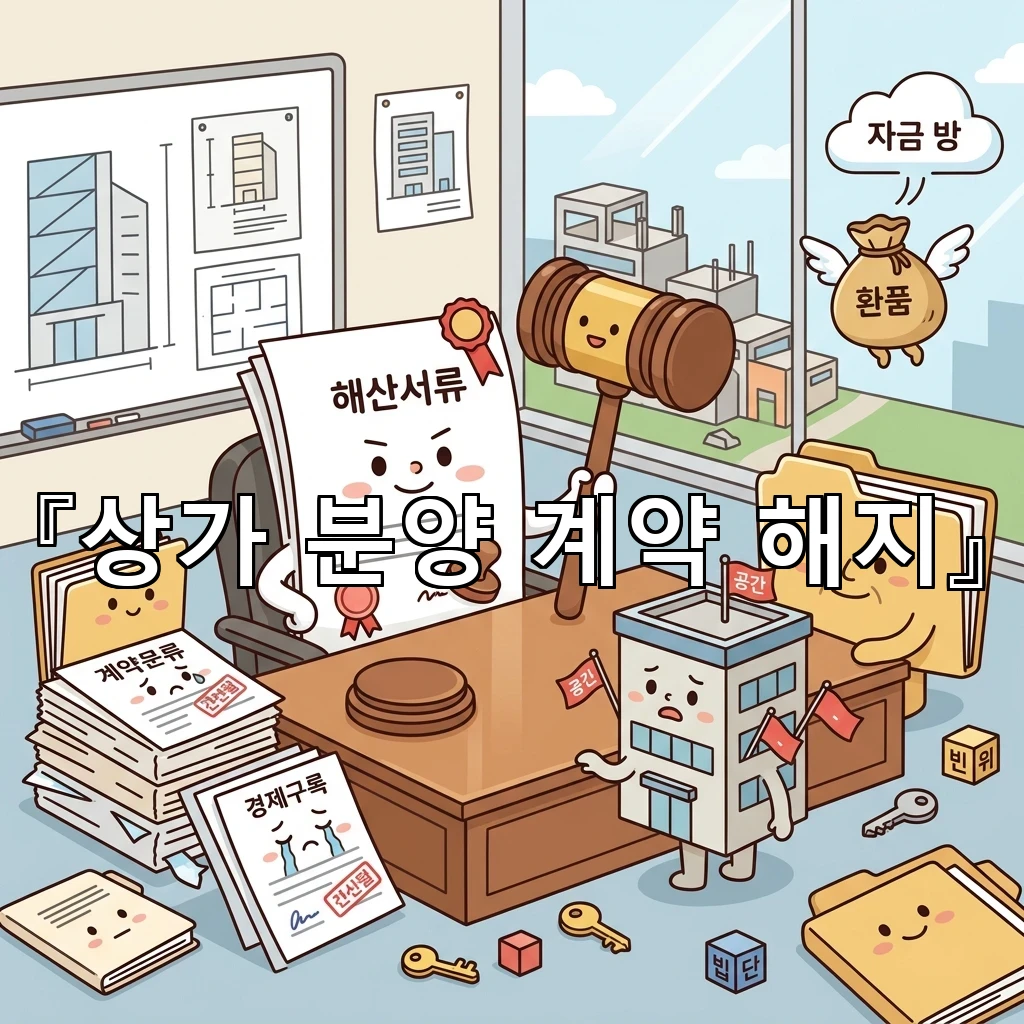 legal image 상가 분양 계약 해지 4121