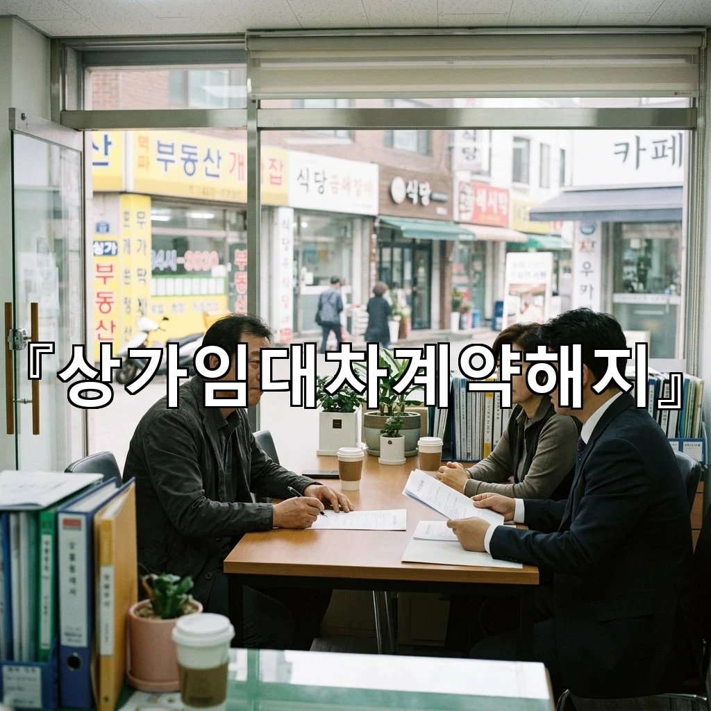 상가임대차계약해지 분쟁 전 살펴볼 핵심 기준과 대응 순서