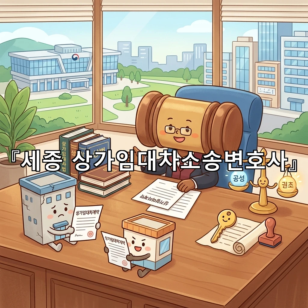 세종상가임대차소송변호사 상권 변화에 따라 달라지는 대응의 핵심