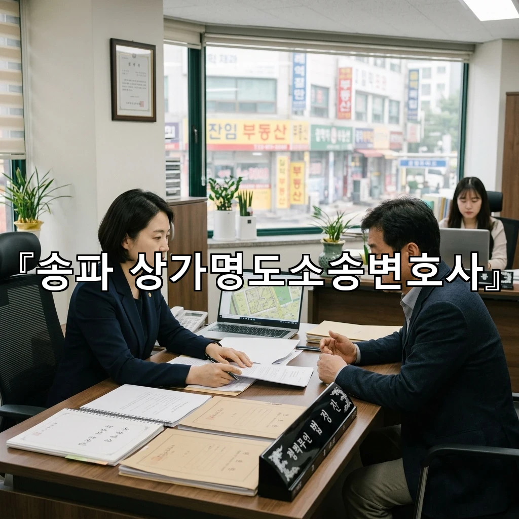 legal image 송파 상가명도소송변호사 3603
