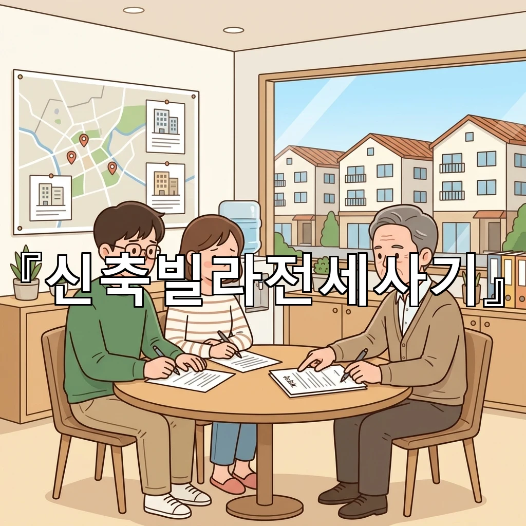 신축빌라전세사기 계약 전 살펴야 할 조용한 위험 신호들