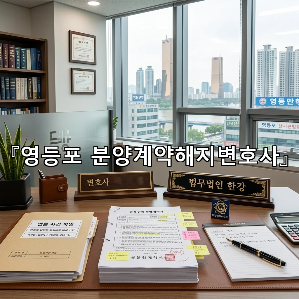 영등포 분양계약해지변호사