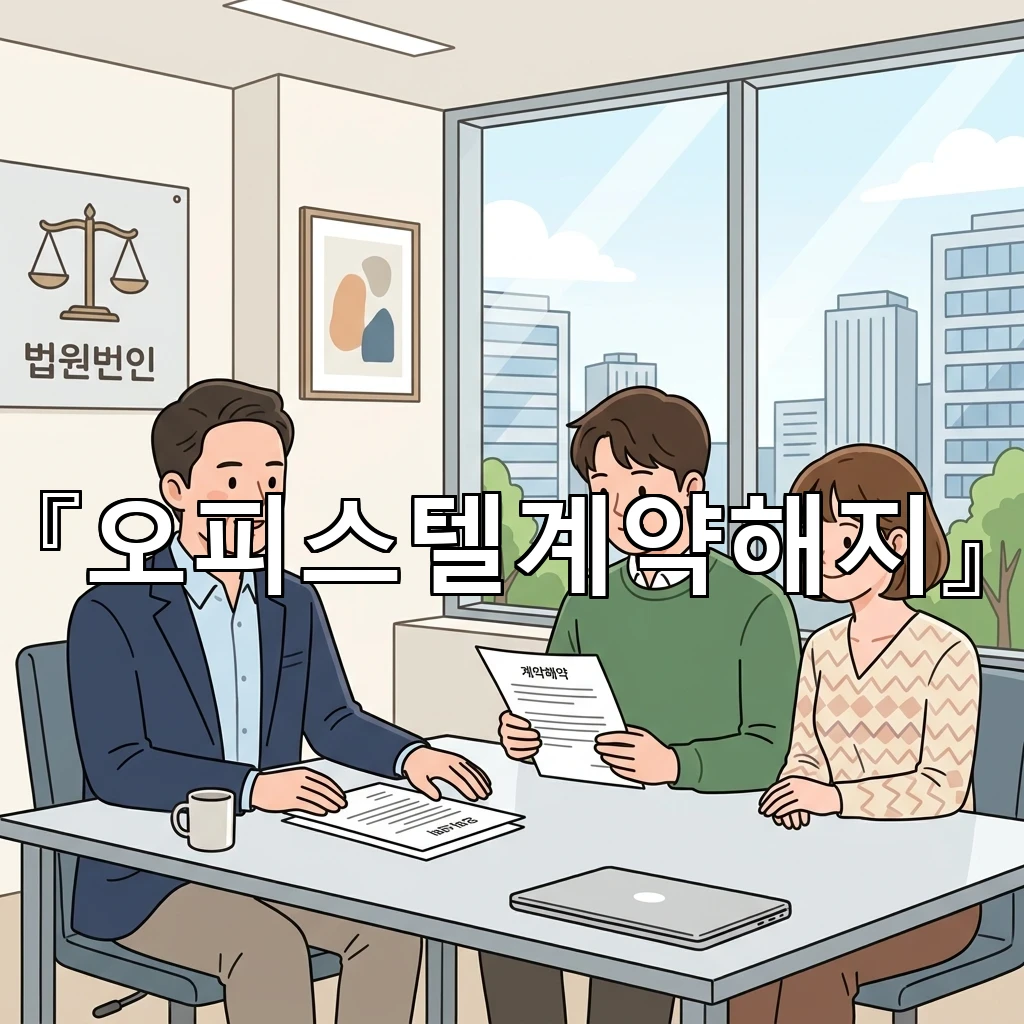legal image 오피스텔계약해지 4088