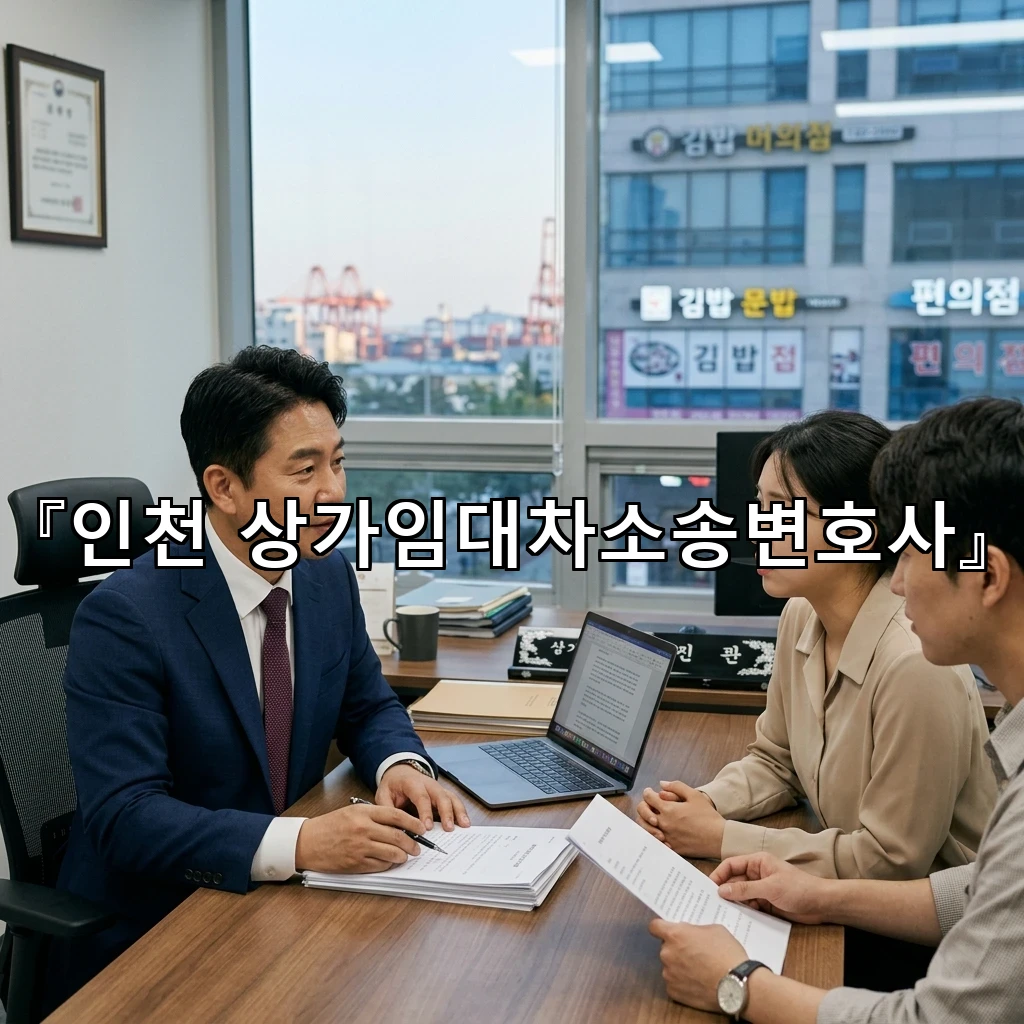 인천상가임대차소송변호사 임대 계약의 빈틈을 살피는 실전 해법