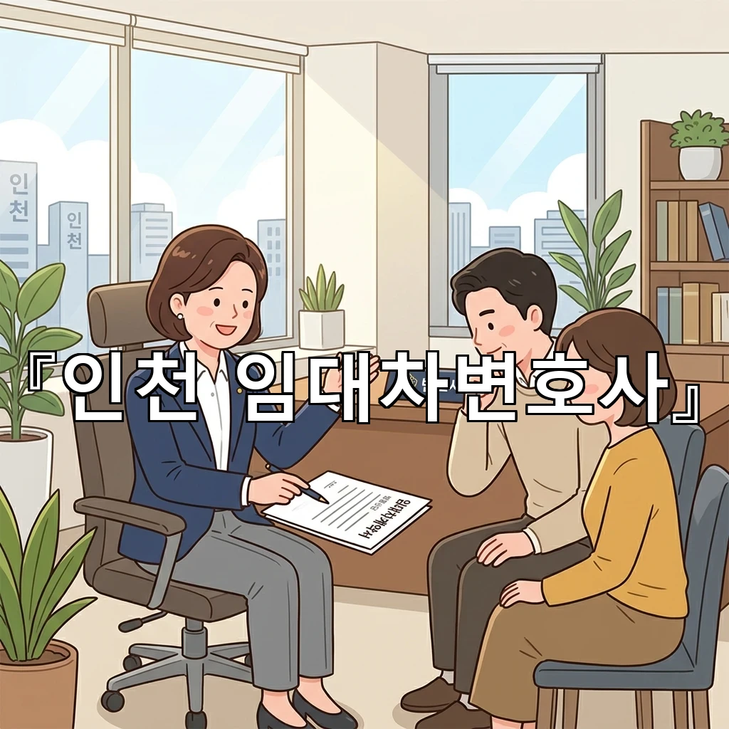 인천임대차변호사 계약서 끝에서 분쟁의 방향을 다시 읽는 해석