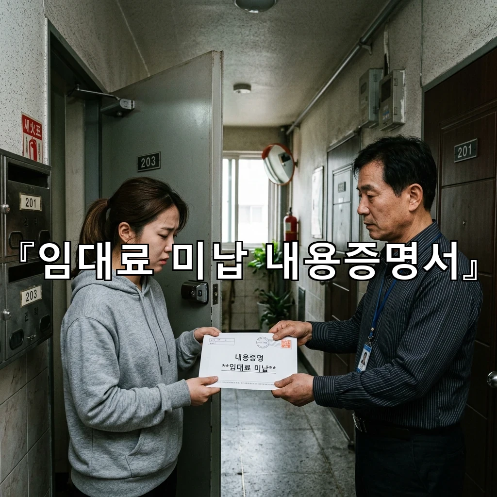 임대료미납내용증명서 보낼 때 문장 구성의 핵심을 먼저 살펴보기