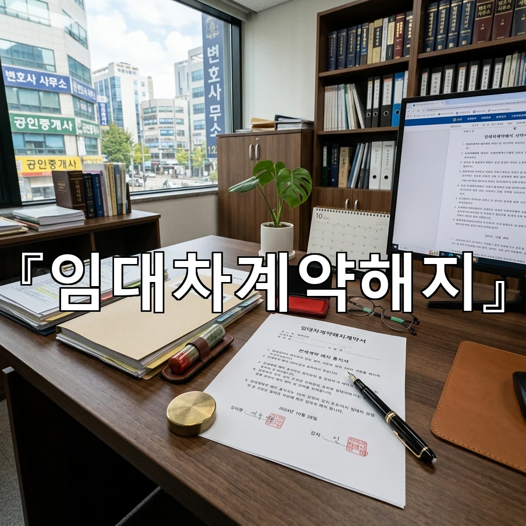 임대차계약해지 이후 임차인과 임대인이 나누는 확인 사항의 핵심