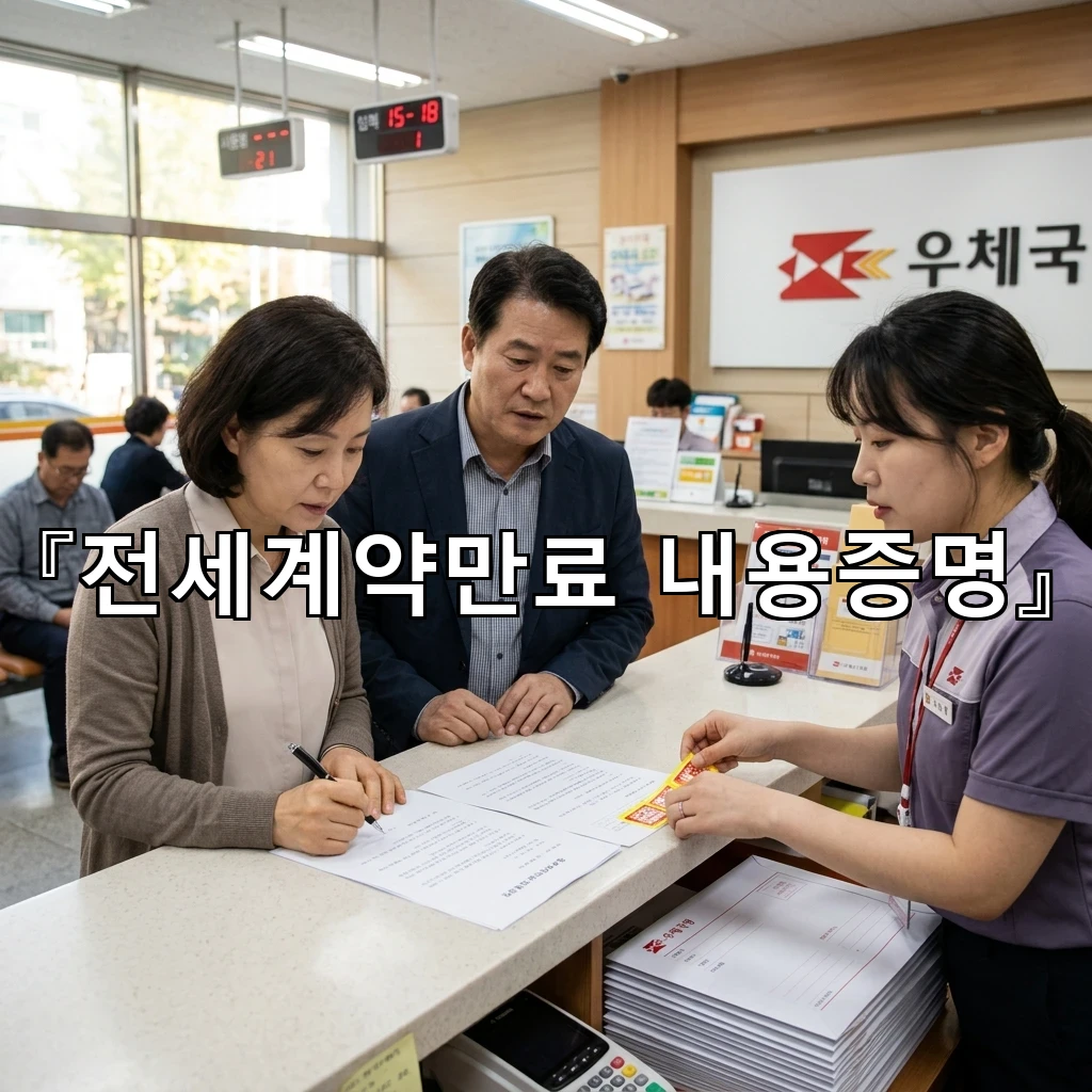 전세계약만료내용증명 만기 앞두고 정리할 서류 흐름 한눈에 보기