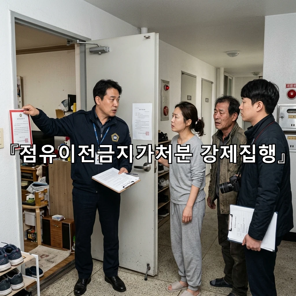 점유이전금지가처분강제집행 절차를 먼저 읽는 현명한 준비 방법