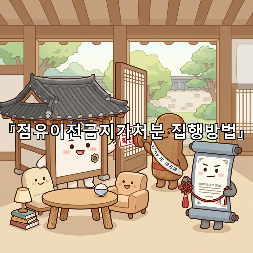 점유이전금지가처분집행방법 처음 준비할 때 꼭 살펴볼 핵심 순서