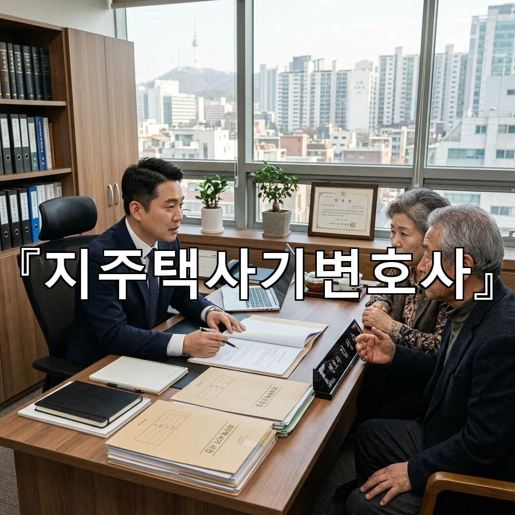 지주택사기변호사 처음 상담에서 살펴볼 핵심 흐름과 대응 방향