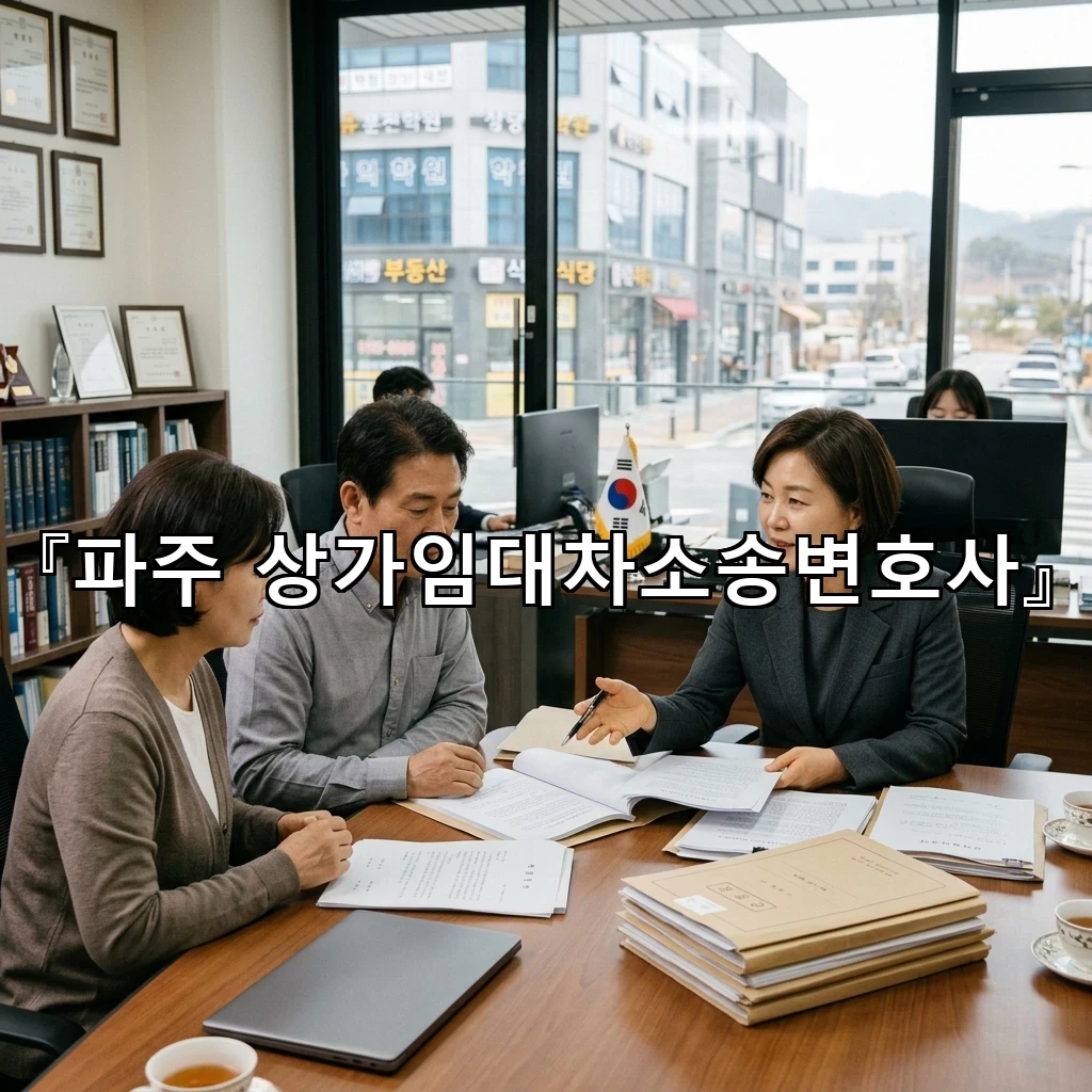 파주 상가임대차소송변호사