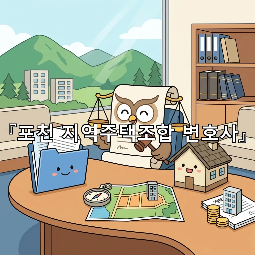 포천지역주택조합변호사 계약서 속 빈틈을 찾아내는 실무의 기준