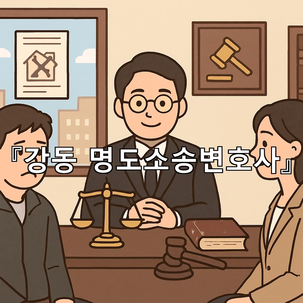 강동명도소송변호사 현장 쟁점부터 차분히 정리하는 실무 안내