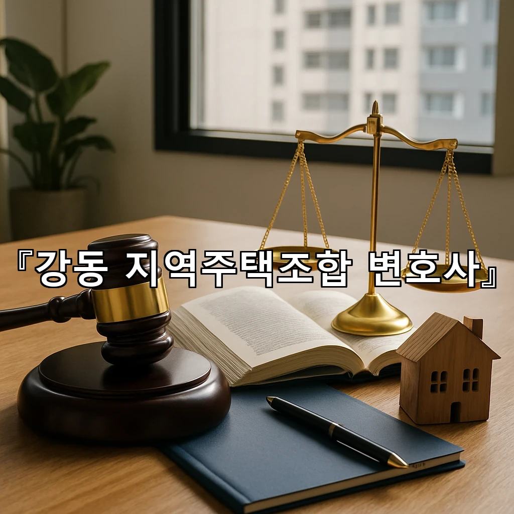 강동지역주택조합변호사 조합원의 하루를 바꾸는 핵심 점검
