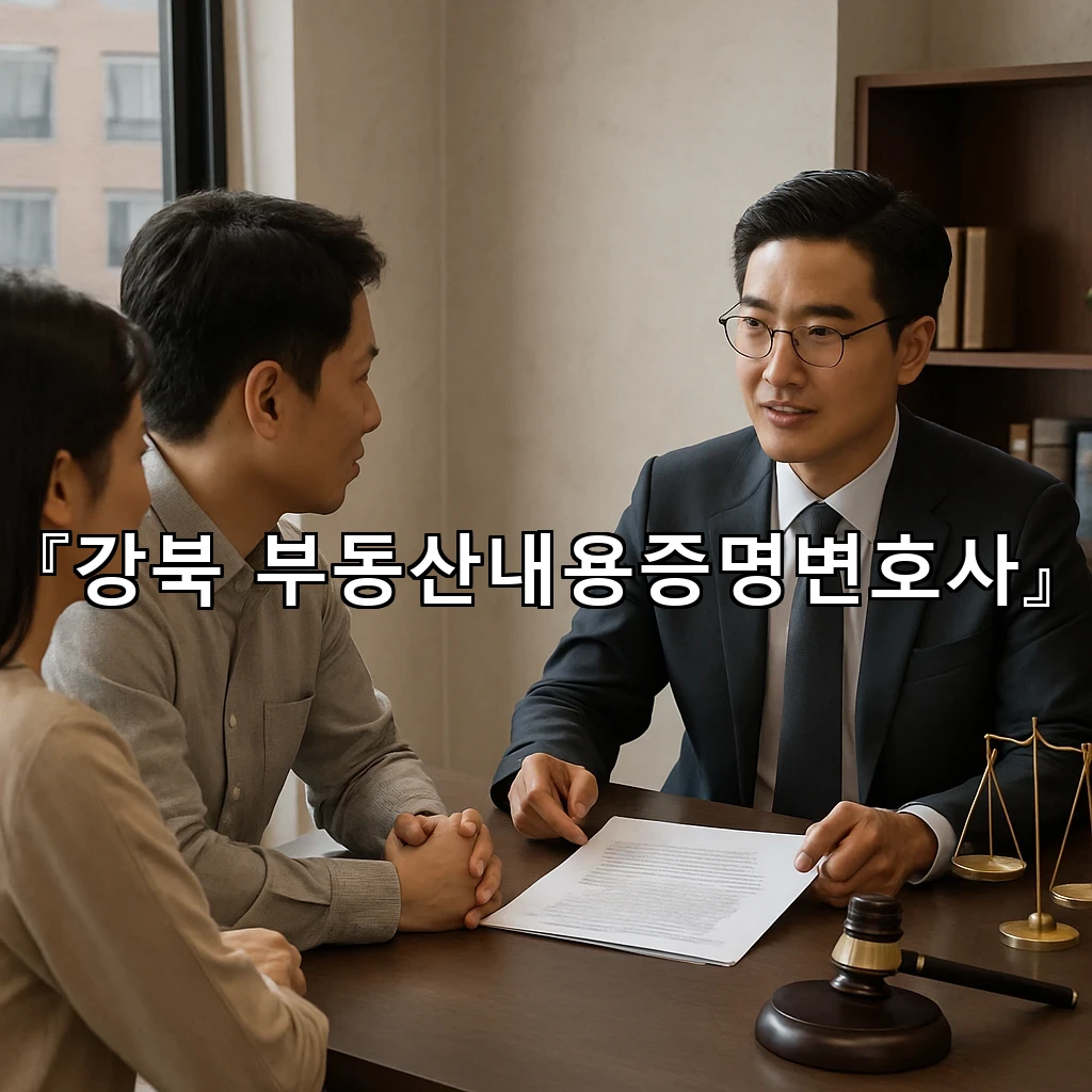 강북부동산내용증명변호사 임대차 갈등을 정리하는 첫 대응의 기준