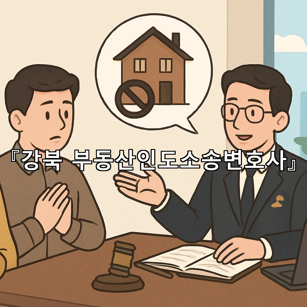강북부동산인도소송변호사 퇴거 지연에 맞서는 기록 정리의 핵심