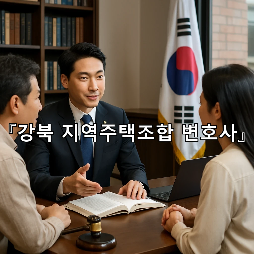 강북 지역주택조합 변호사