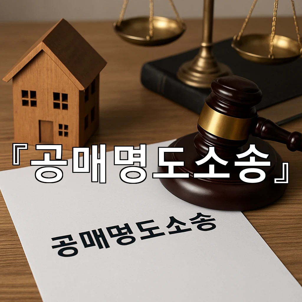공매명도소송 현장에서 먼저 살펴야 할 점과 준비 흐름 정리