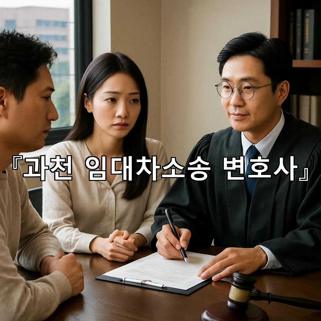 과천임대차소송변호사 분쟁 초기에 점검할 사실관계와 대응의 흐름