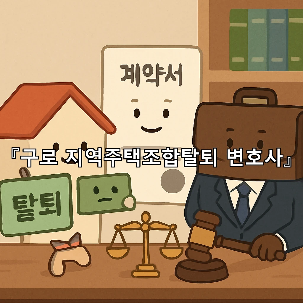 구로 지역주택조합탈퇴 변호사
