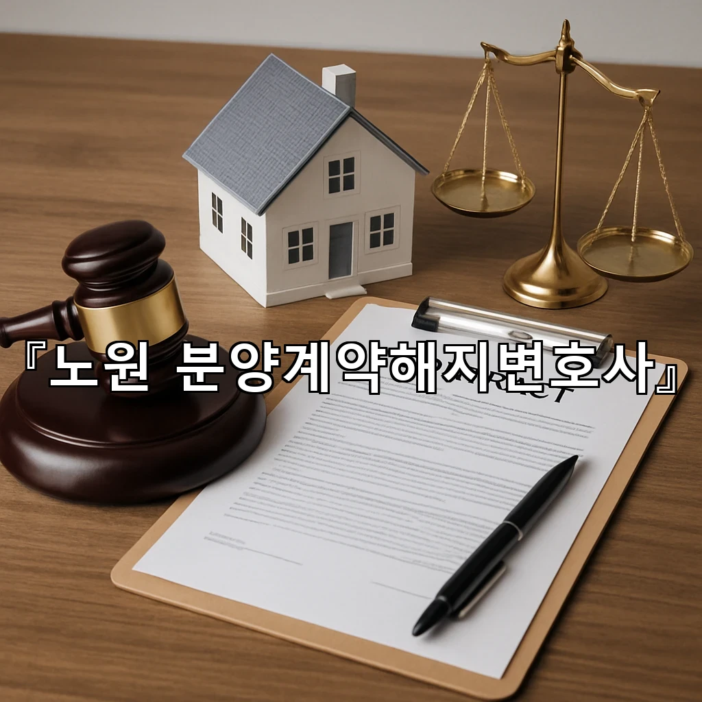 노원분양계약해지변호사 계약 흐름을 다시 읽는 실무의 핵심 정리