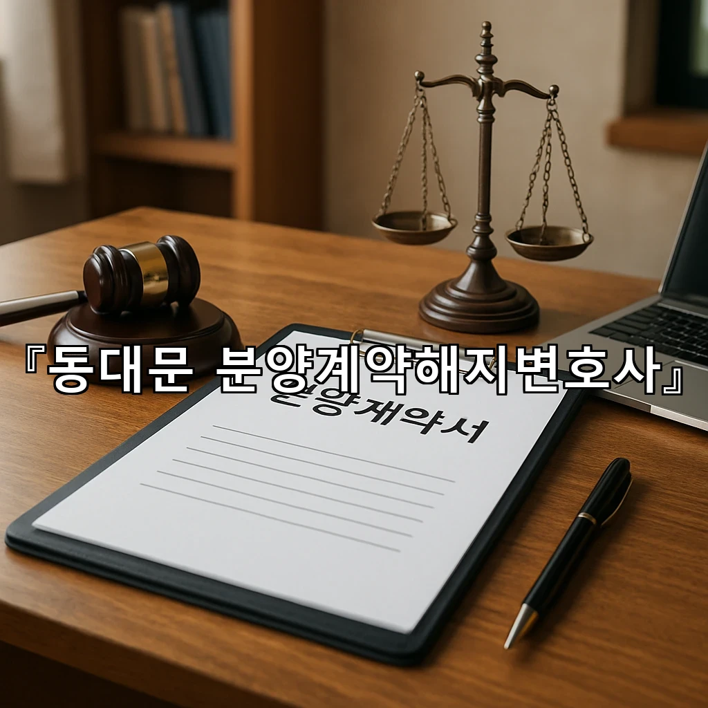legal image 동대문 분양계약해지변호사 5442