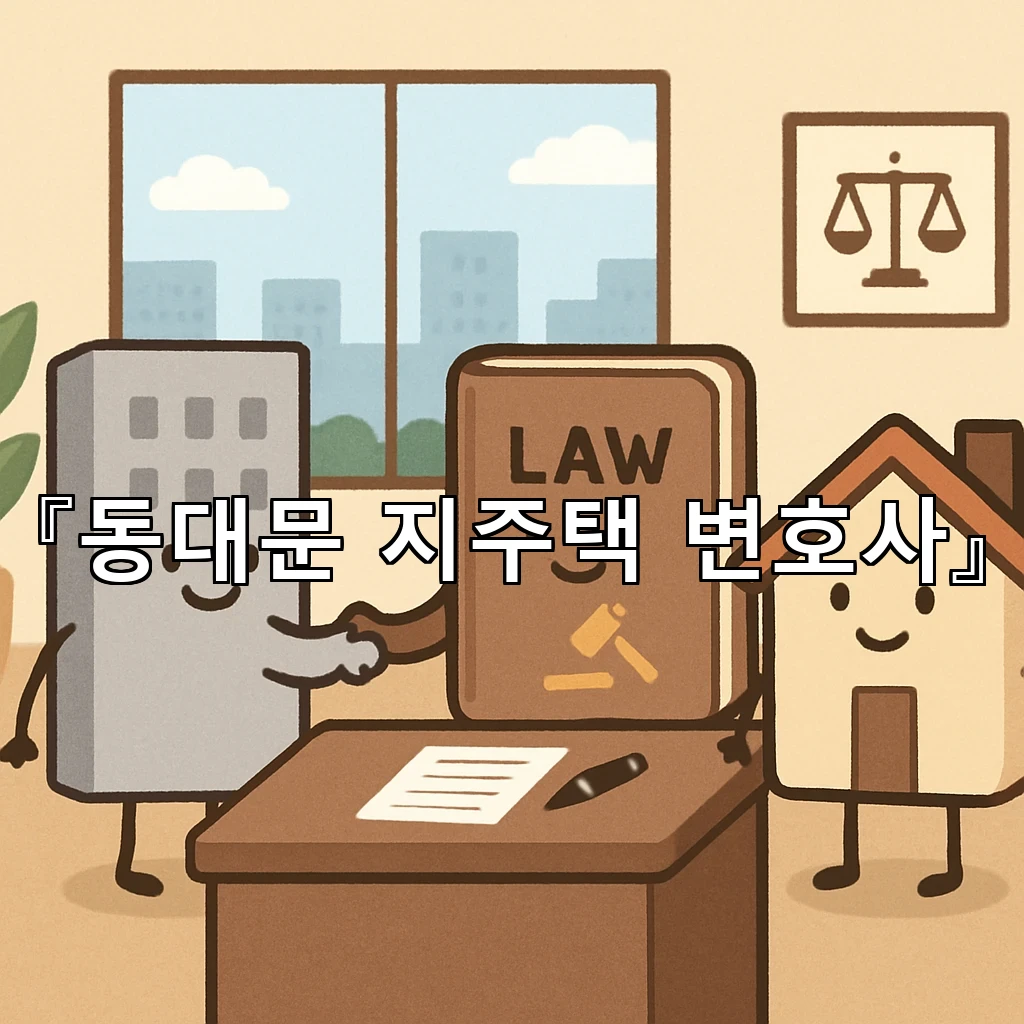 동대문지주택변호사 사업 일정 흔들릴 때 대응 순서 정리