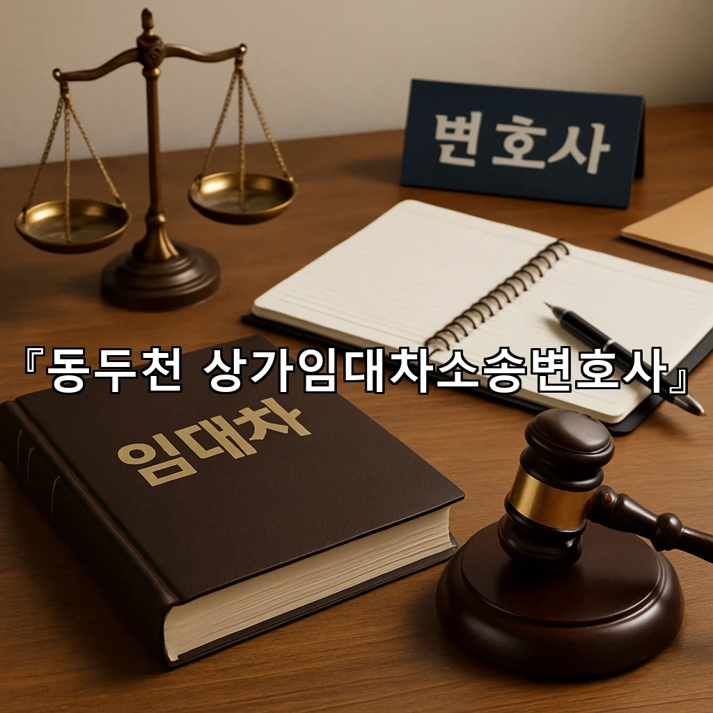 동두천 상가임대차소송변호사