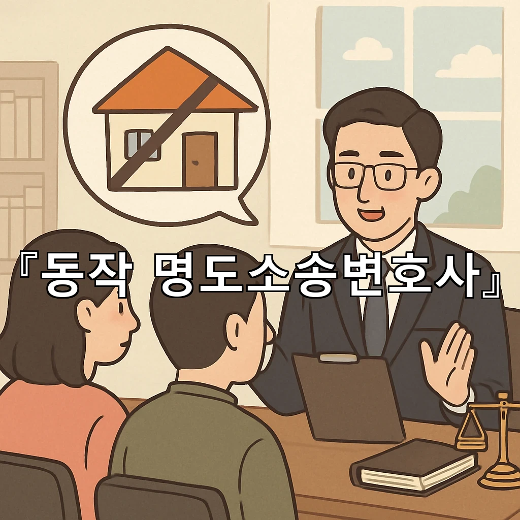 동작명도소송변호사 현장 기록으로 읽는 분쟁의 흐름과 대응 순서
