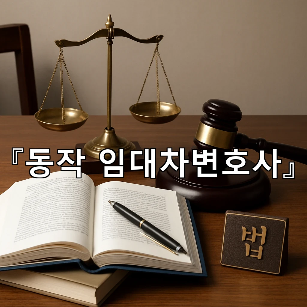 동작임대차변호사 보증금 분쟁에서 놓치기 쉬운 핵심 살펴보기