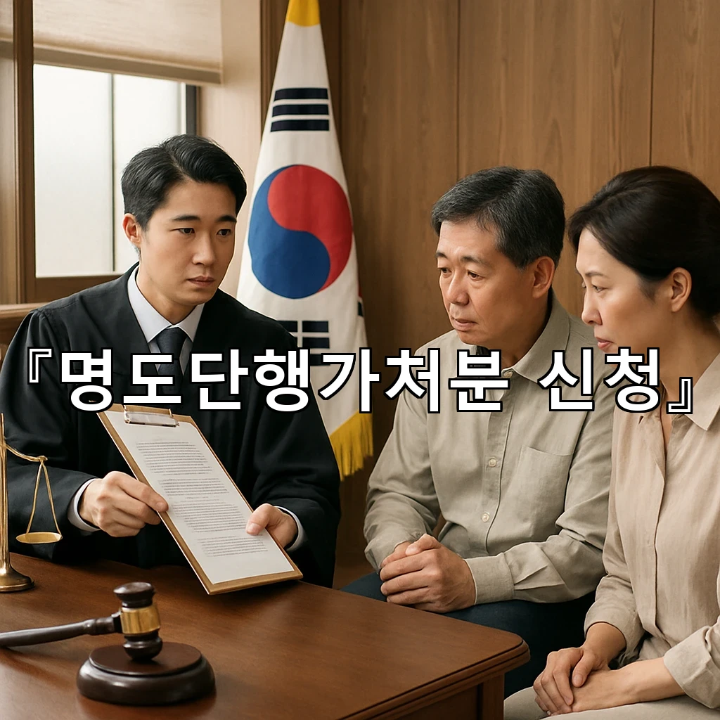 명도단행가처분신청 절차와 준비 흐름을 한눈에 살피는 안내서