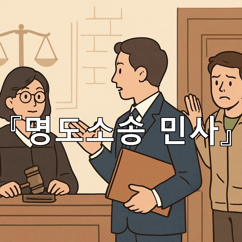 명도소송민사 분쟁의 흐름을 읽는 핵심 쟁점과 준비 순서