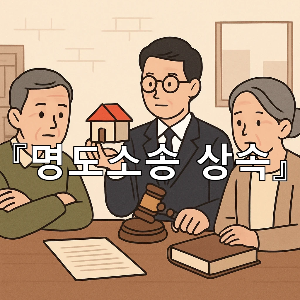 명도소송상속 분쟁의 시작과 끝을 가르는 핵심 흐름 정리