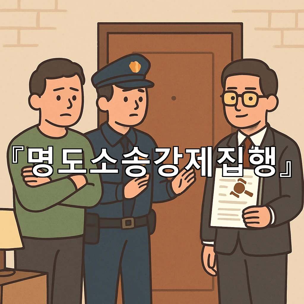 명도소송강제집행 절차를 이해하고 흔들림 없이 준비하는 길잡이
