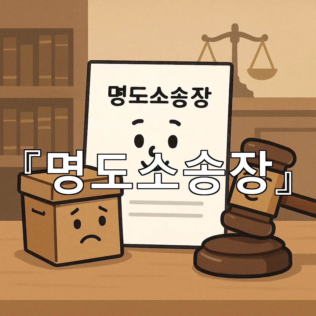 명도소송장 준비 앞서 확인해야 할 핵심 절차와 문서 흐름