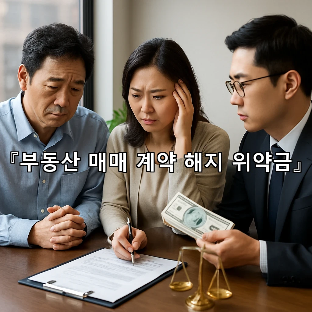부동산매매계약해지위약금 분쟁이 길어질 때 먼저 살필 기준들