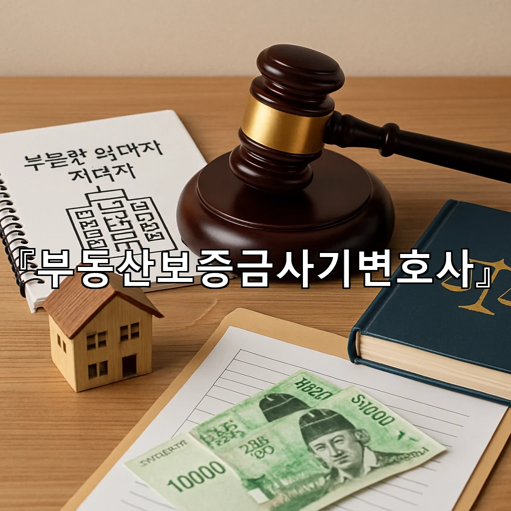 부동산보증금사기변호사 내용증명 이후 이어지는 대응 순서와 실무