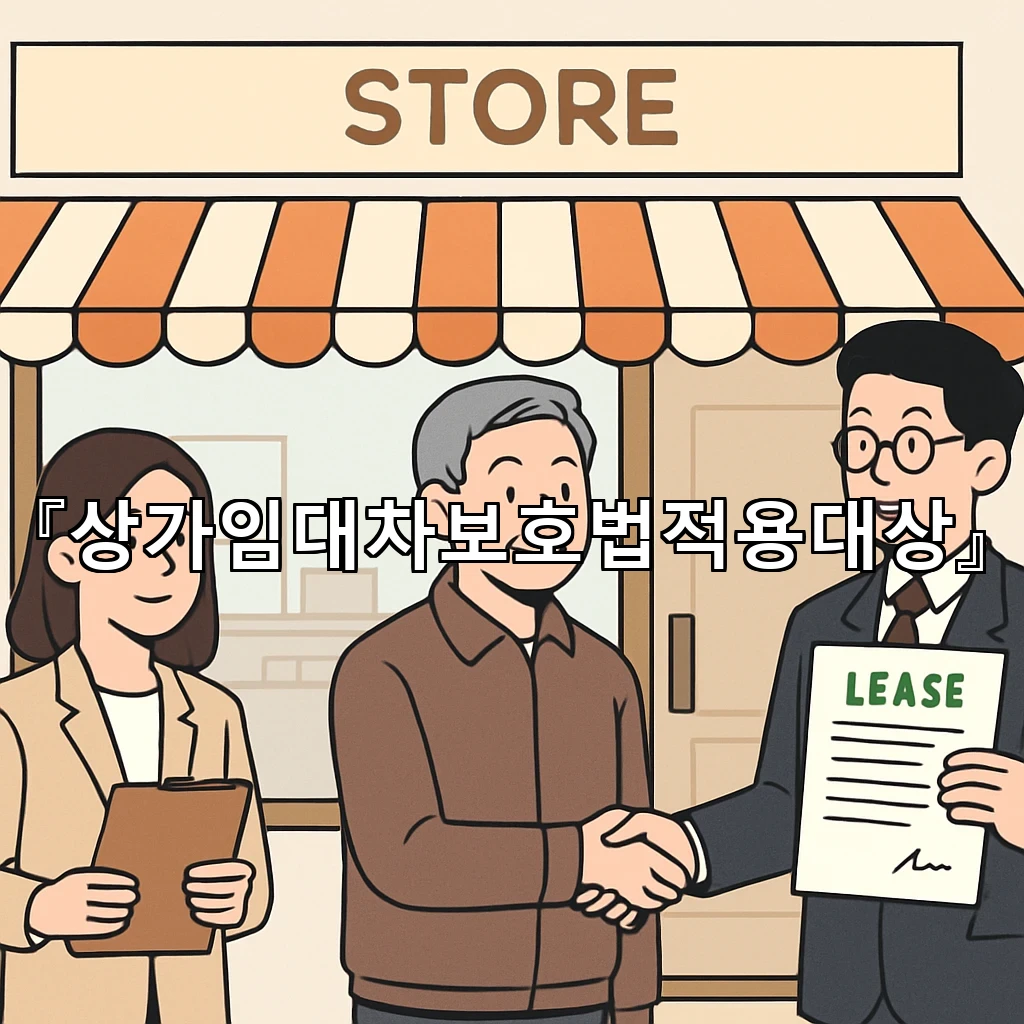 상가임대차보호법적용대상 범위가 헷갈릴 때 먼저 볼 기준 정리